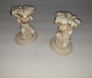 Vintage Universal Statuary Corp. Cherub Candlesticks 1961 Versatile Decor